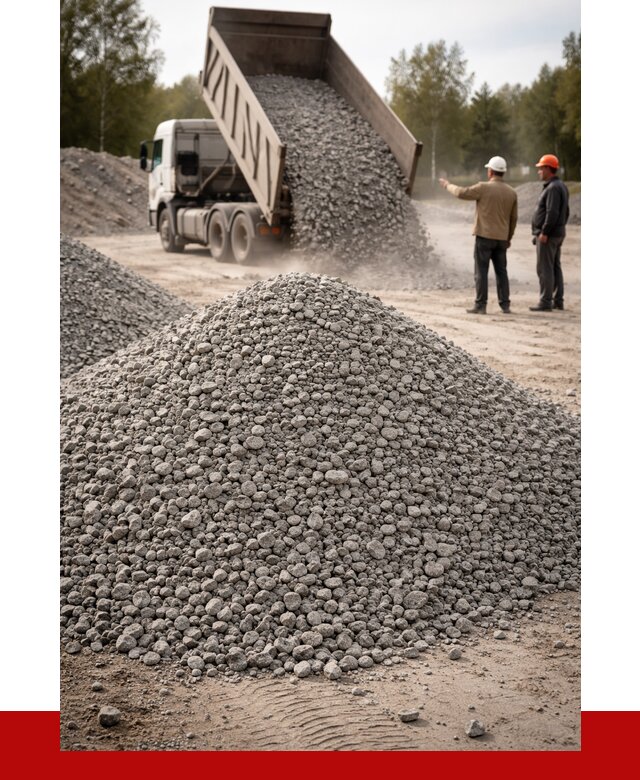 Гранитный щебень фракция 0-5 в Рославле от 2980 руб ПРОНЕРУДРлв