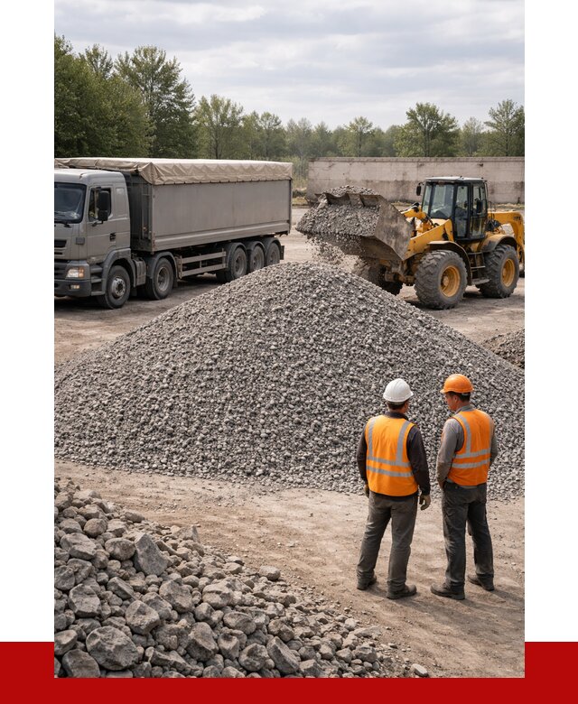 Гранитный щебень фракция 5-20 в Рославле от 4316 руб | ПРОНЕРУДРлв