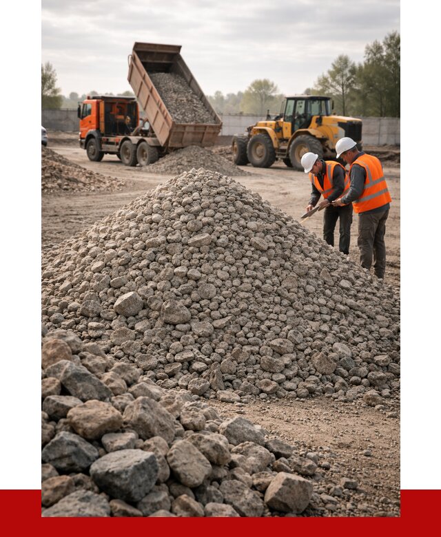 Гранитный щебень фракция 40-70 в Рославле от 2569 руб ПРОНЕРУДРлв