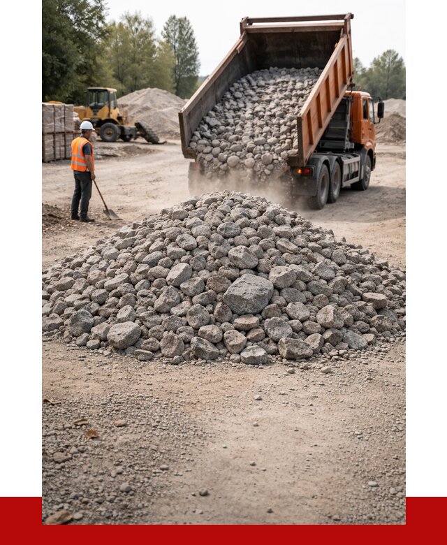 Гранитный щебень фракция 70-150 в Рославле от 1696 | ПРОНЕРУДРлв