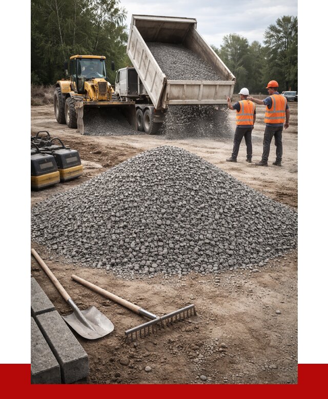 Гравийный щебень купить в Рославле от 2261 р. ПРОНЕРУДРлв