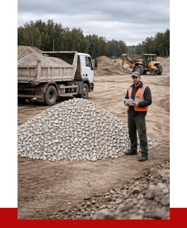 Доломитовый щебень в Рославле купить от 2261 р., ПРОНЕРУДРлв