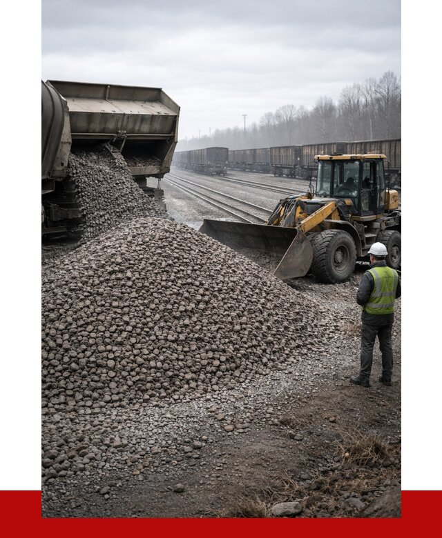 Купить железнодорожный щебень в Рославле от 2877 р. | ПРОНЕРУДРлв