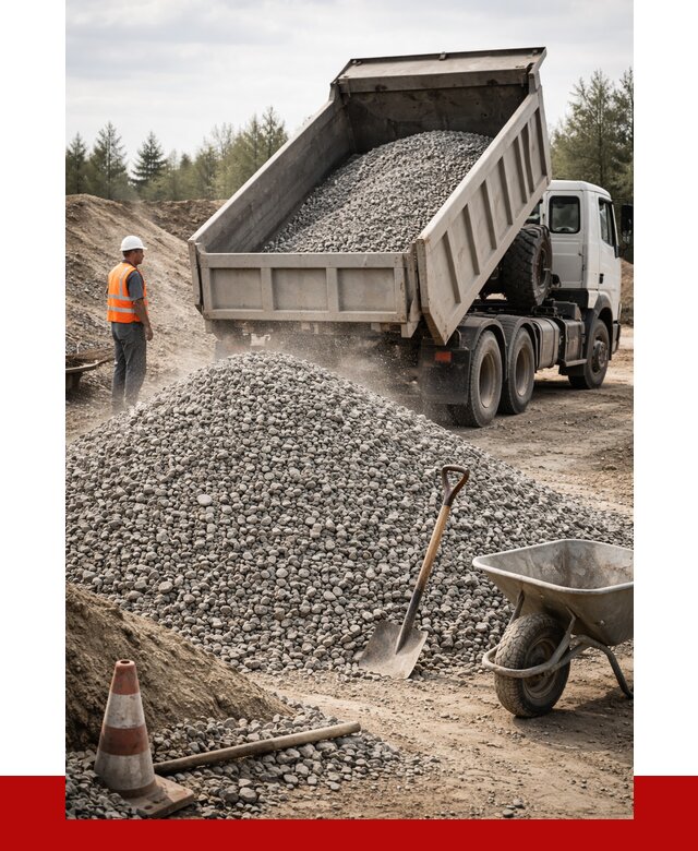 Купить вторичный щебень в Рославле от 1541 р. - ПРОНЕРУДРлв