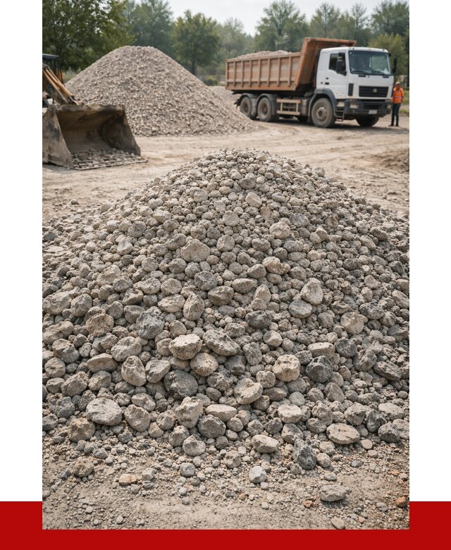 Вторичный щебень фракция 20-40 в Рославле от 2261 р ПРОНЕРУДРлв