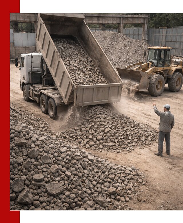 Вторичный щебень фракция 20-40 с доставкой в Рославле