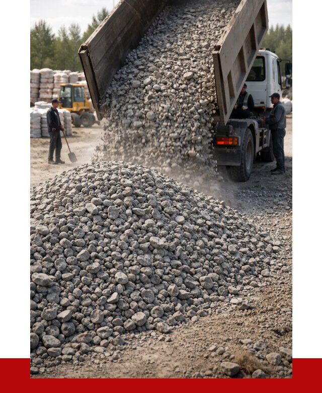 Бетонный щебень фракция 40-70 в Рославле от 1850 р. ПРОНЕРУДРлв