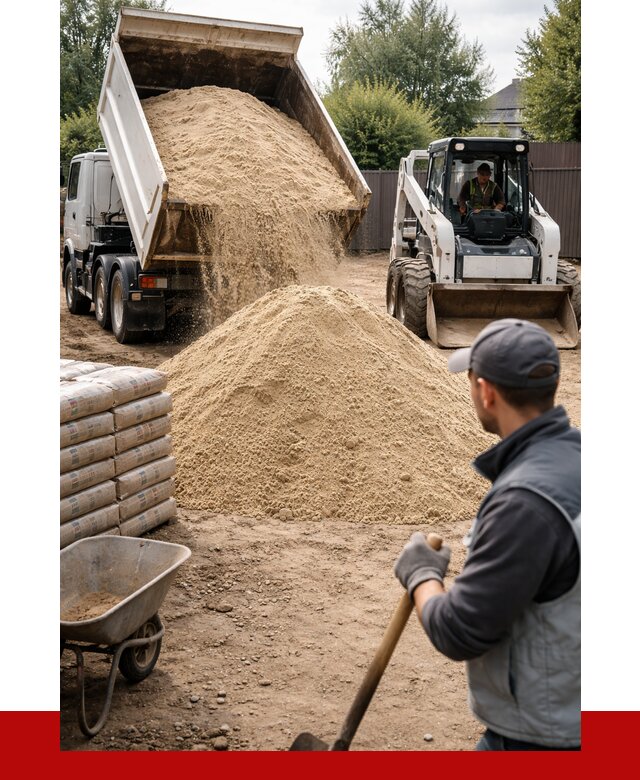 Мытый речной песок с доставкой в Рославле от 1490 р. | ПРОНЕРУДРлв