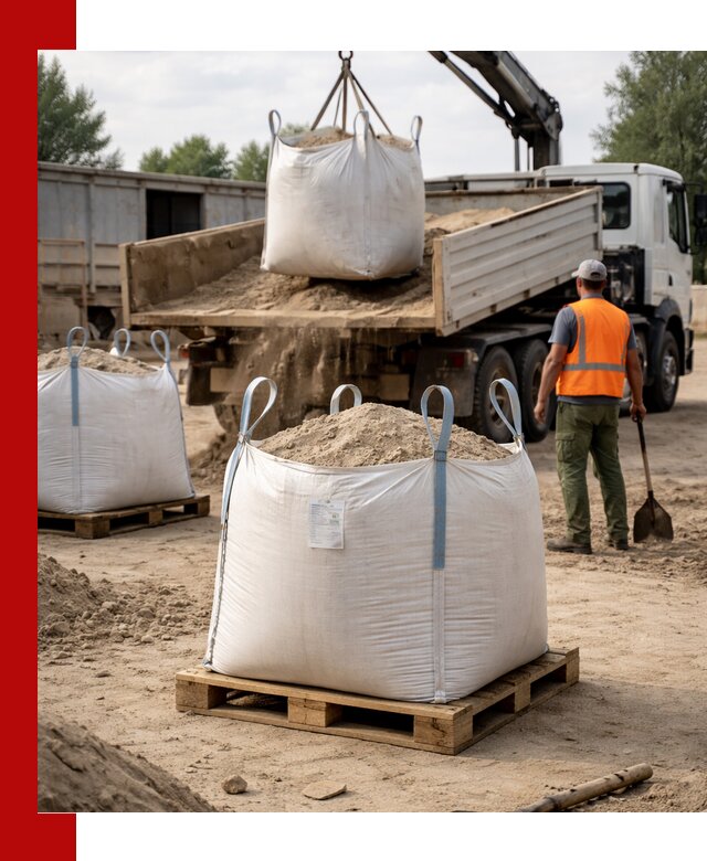 Доставка песка в биг бег в Рославле быстро и без лишних хлопот