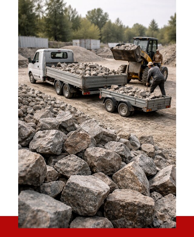 Купить бутовый камень гранитный в Рославле от 2877 р. | ПРОНЕРУДРлв