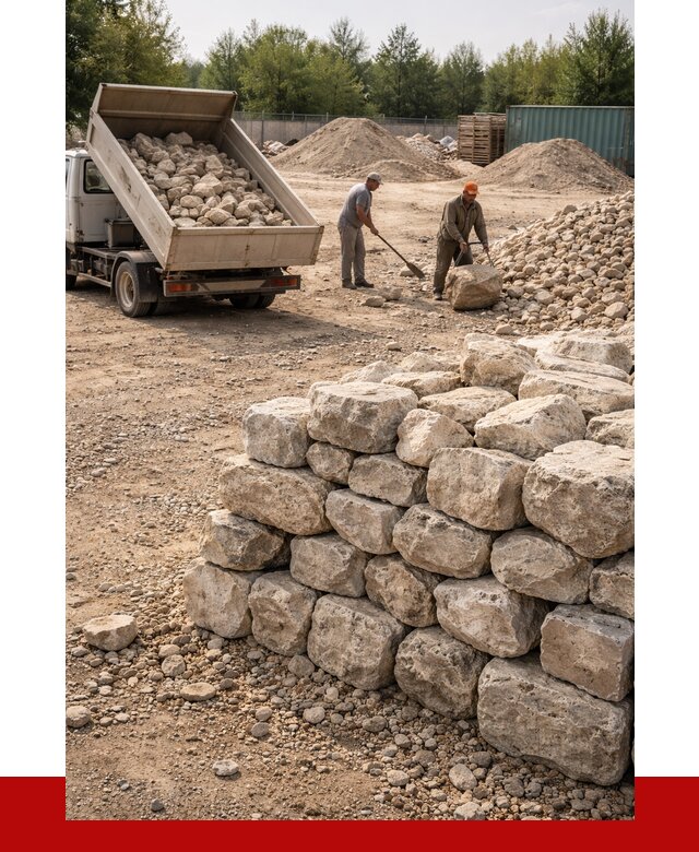 Бутовый камень известняковый в Рославле от 4316 р. | ПРОНЕРУДРлв