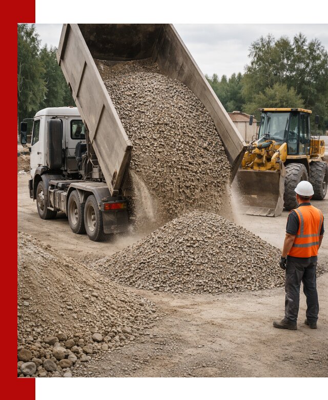 Доставка щпс в Рославле — щебеночно-песчаная смесь под заборы и дорожки