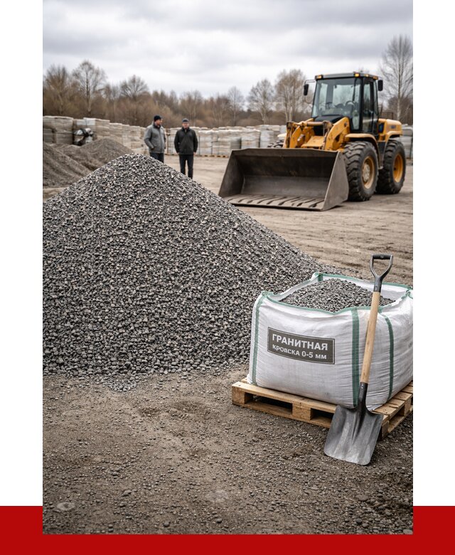 Купить гранитную крошку в Рославле от 4932 р. с доставкой | ПРОНЕРУДРлв