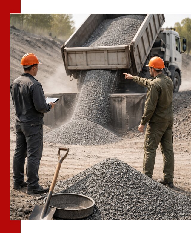 Гранитная крошка фракция 2-5 доставка в Рославле