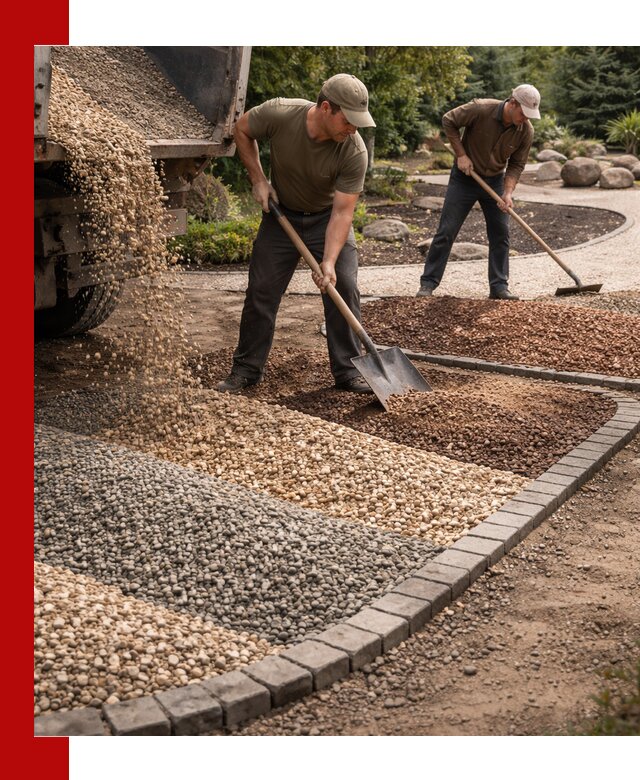 Декоративная крошка для ландшафта в Рославле — продажа и доставка