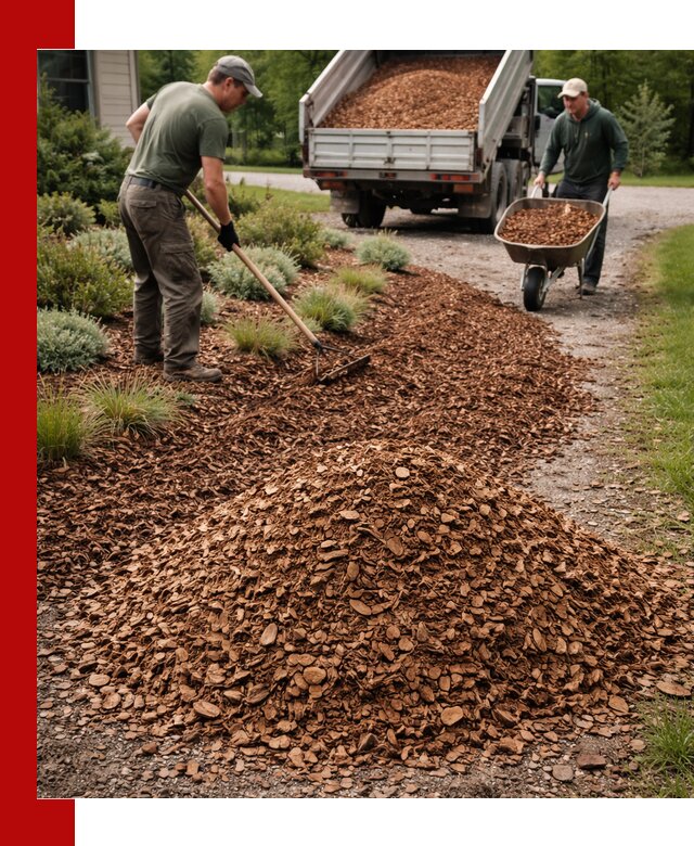 Крошка для мульчирования с доставкой в Рославле