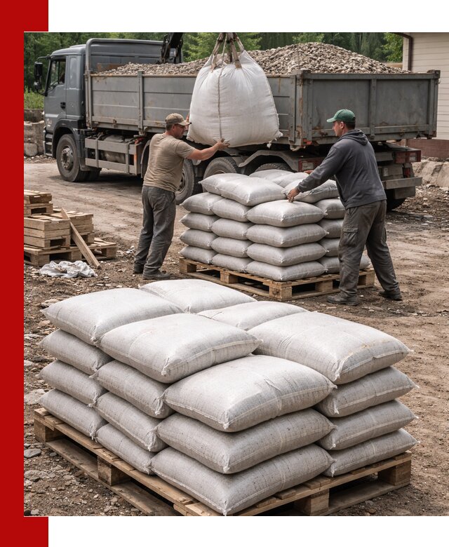 Керамзит в мешках с доставкой в Рославле от компании-поставщика