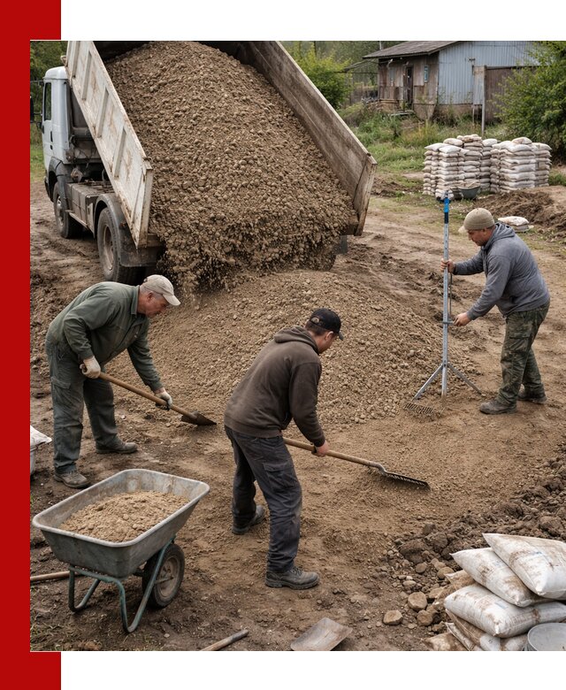 Керамзитовый песок с доставкой в Рославле оптом и в розницу