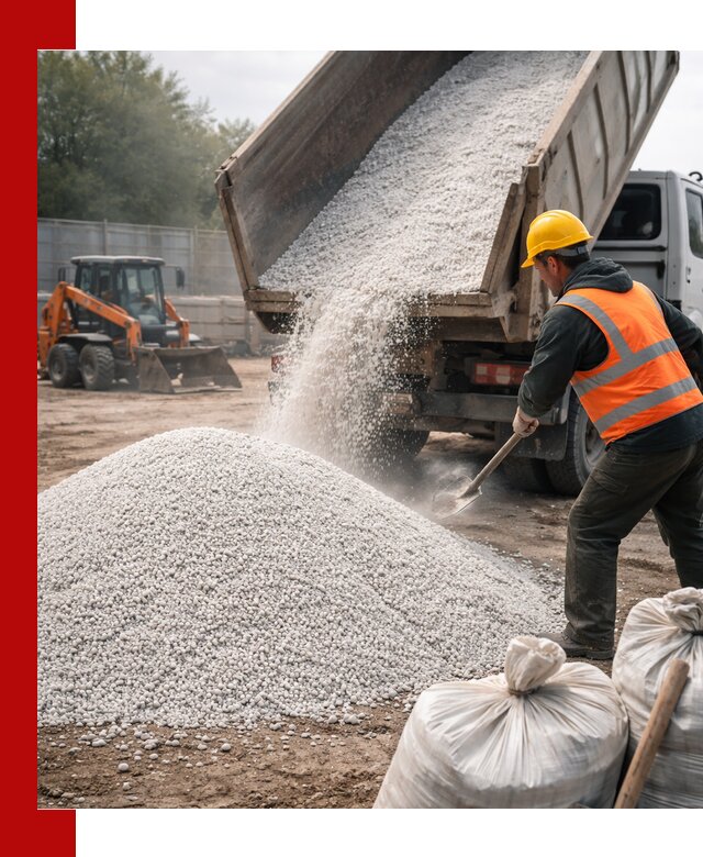 Доставка перлита вспученного в Рославле оптом и в розницу