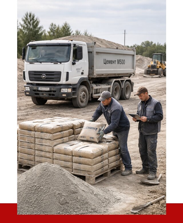 Купить цемент м500 с доставкой в Рославле от 5344 р. | ПРОНЕРУДРлв