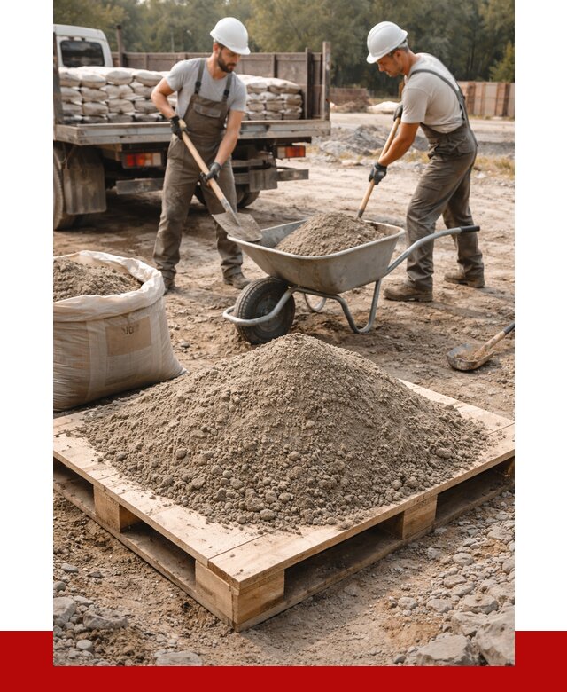 Цементно песчаная смесь М100 в Рославле от 5344 р. за куб | ПРОНЕРУДРлв