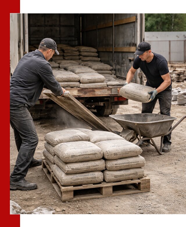 Пескобетон М300 с доставкой в Рославле по выгодной цене