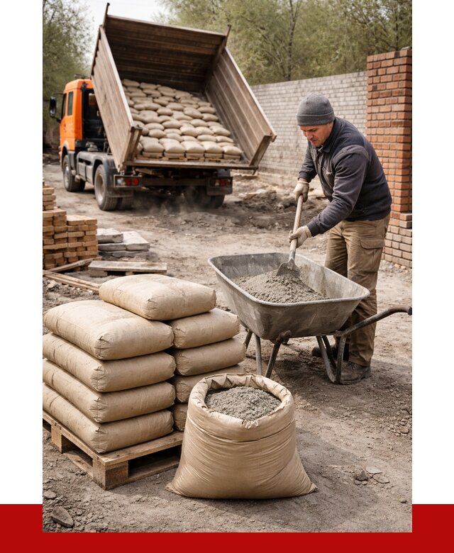 Купить сухую смесь для кладки в Рославле от 1233 р. | ПРОНЕРУДРлв