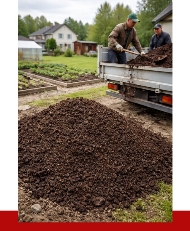 Плодородный грунт в Рославле с доставкой от 4316 р. | ПРОНЕРУДРлв
