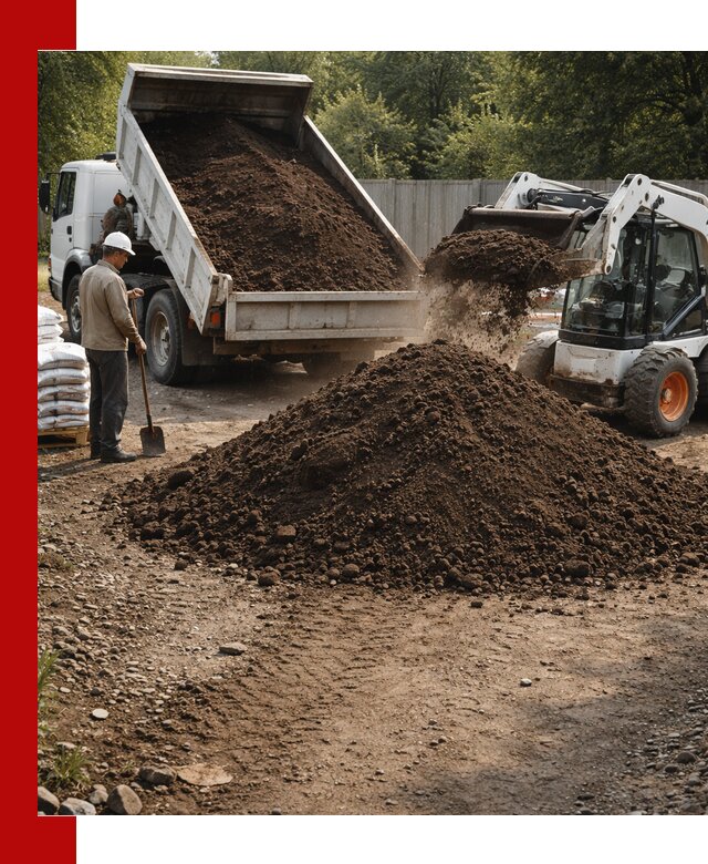 Доставка растительного грунта в Рославле от производителя оптом и в розницу