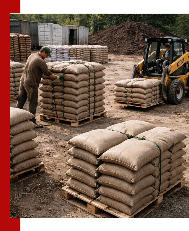 Доставка торфа в мешках по выгодным ценам в Рославле