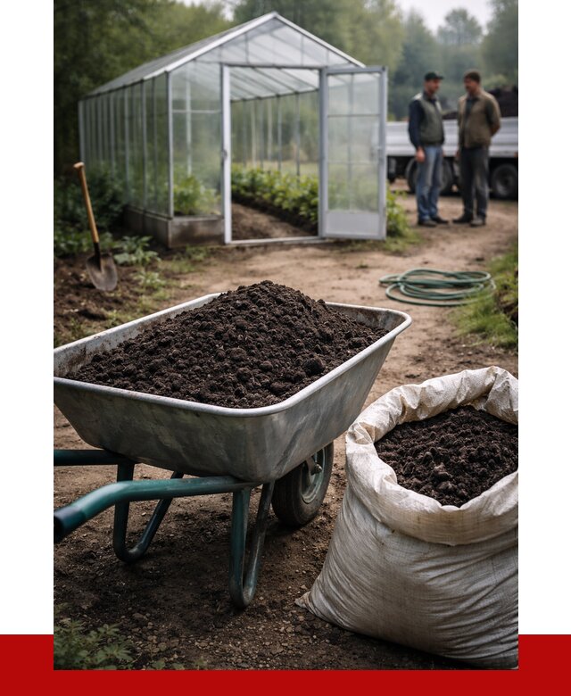 Чернозем для теплицы в Рославле с доставкой от 1541 р. | ПРОНЕРУДРлв