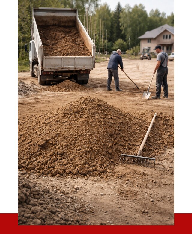 Суглинок для планировки в Рославле с доставкой от 4316 р. | ПРОНЕРУДРлв