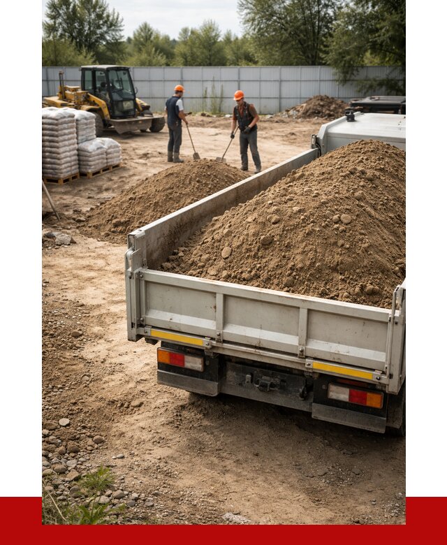 Супесь с доставкой в Рославле от 2518 р. за куб | ПРОНЕРУДРлв