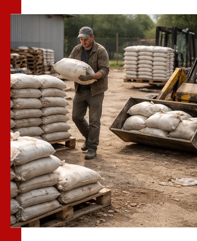 Коровий навоз в мешках с доставкой в Рославле