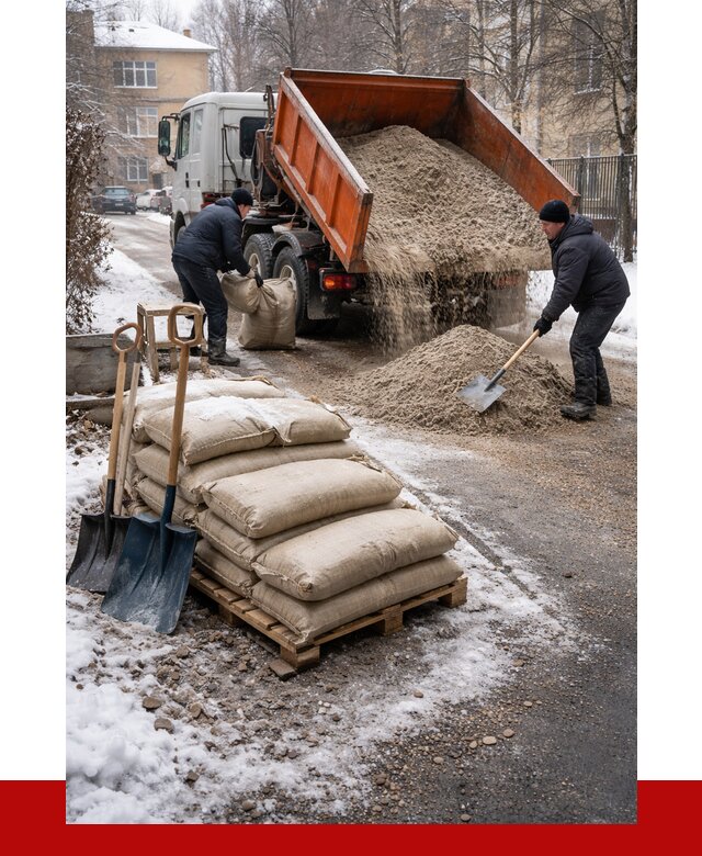 Противогололедные материалы оптом в Рославле от 4316 р. | ПРОНЕРУДРлв