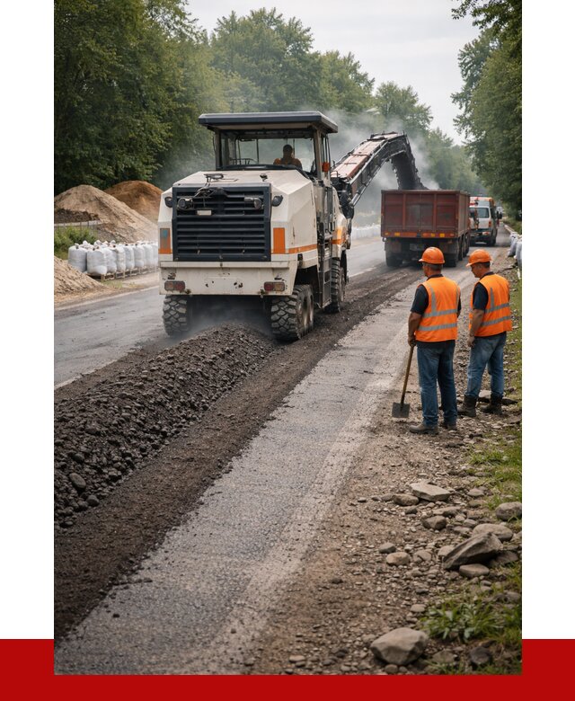 Фрезерованный асфальт в Рославле от 2261 р./куб. | ПРОНЕРУДРлв