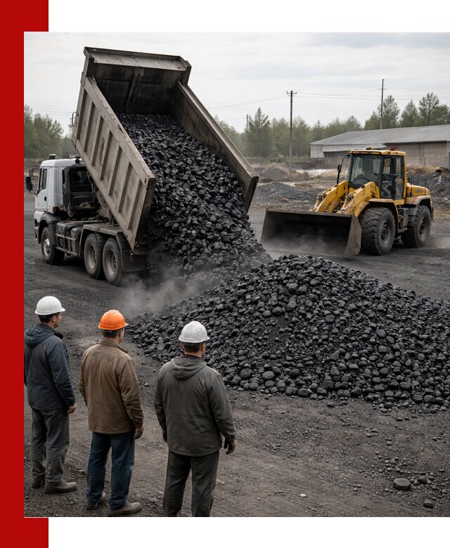 Доставка угля антрацита в Рославле с самосвалами и погрузкой