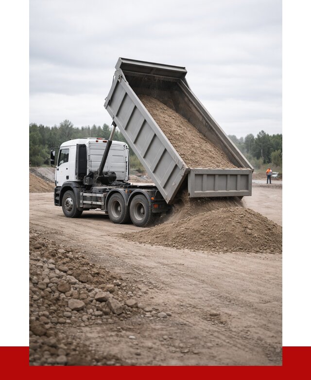 Доставка самосвалом 15 кубов в Рославле от 6679 руб. | ПРОНЕРУДРлв
