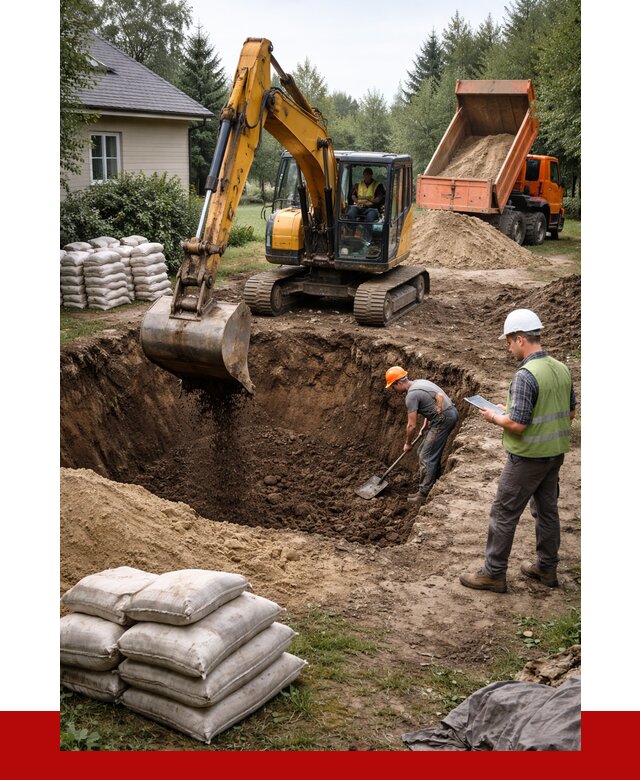 Рытье котлована в Рославле быстро от 4624 р. ПРОНЕРУДРлв